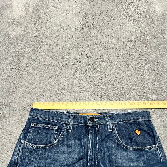 Wrangler FR 20X Bootcut Jeans Mens 34 x34 Flame Resistant Blue Denim - Picture 7 of 10